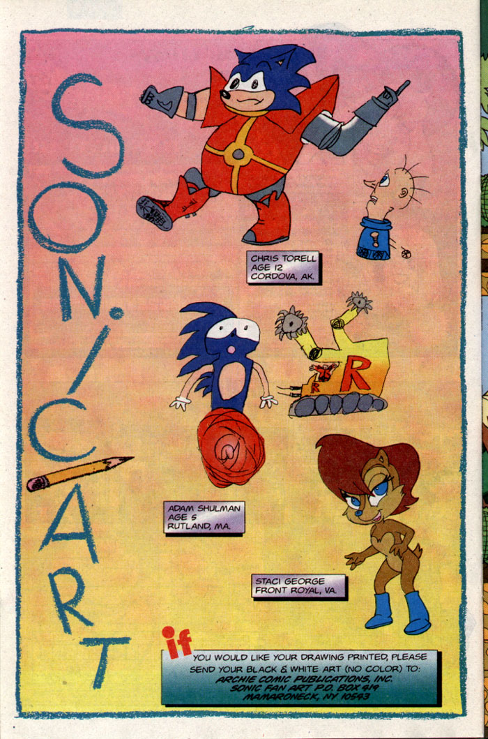 Sonic - Archie Adventure Series November 1995 Page 17